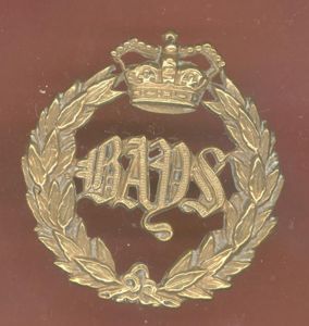 2nd Dragoon Guards , Queen's Bays Victorian OR's cap badge