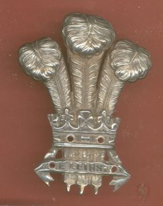 Irish The Leinster Regt. Royal Canadians Victorian Officers cap badge