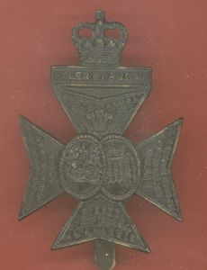 The Queen's Royal Rifles (KRRC) cap badge