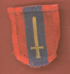 RAOC Army Emergency Reserve cloth formation sign