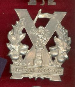 Tyneside Scottish WW2 OR's glengarry badge