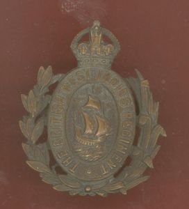 The British West Indies Regiment WW1 Officer's OSD cap badge