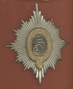 5th (Princess Charlotte of Wales's) Dragoon Guards Victorian OR's 1871 …