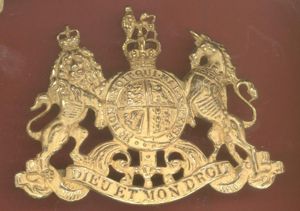 Household Cavalry Officer's Full Dress Cartouche badge