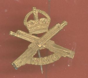 Machine Gun Corps WW1 gilt sweetheart brooch