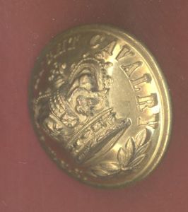 Indian Army Bengal Light Cavalry Victorian Officer's button