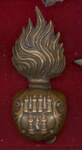 Royal Dublin Fusiliers Victorian foreign service grenade badge