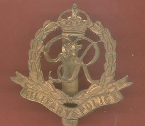 Corps of Military Police WW2 cap badge