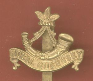 Royal Guernsey Light Infantry OR's cap badge
