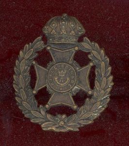 Militia Bn. The Rifle Brigade Victorian OR's glengarry badge