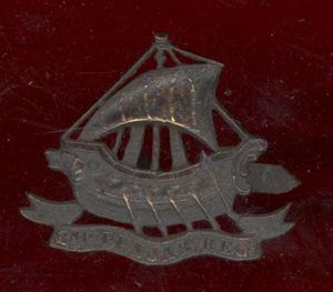 Indian Army 2nd Punjab Regiment. Officers OSD cap badge