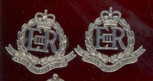 Royal Military Police Officers dress collar badges