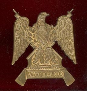 Royal Scots Dragoon Guards Officer's No2 dress pouch badge