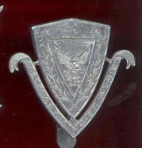 British Colonial Cyprus Prison Service Cap badge
