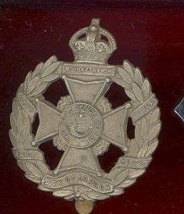 8th Bn.City of London Regt.Post Office Rifles OR's cap badge