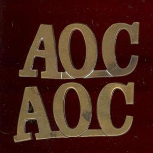 A.O.C. Army Ordnance Corps WW1 shoulder titles