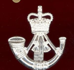 The Rifles all ranks cap badge