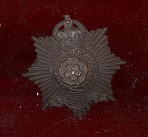 The Hampshire Regiment Officer's OSD cap badge