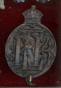 Scottish Queen's Edinburgh Volunteer Rifle Brigade pouch belt plate