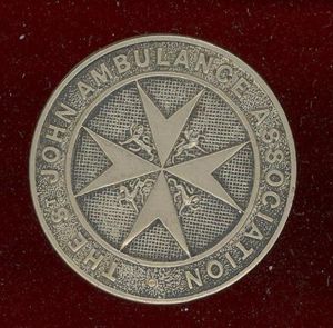 St. John Ambulance Association cap badge