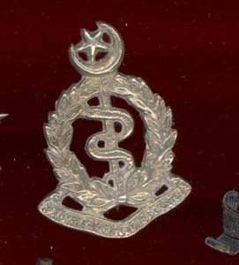 Pakistan Army Medical Corps cap badge