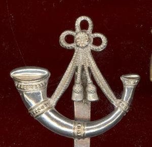 Oxfordshire & Buckinghamshire Light Infantry Officer's NCO's cap / beret …