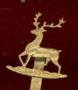 Hertfordshire & Bedfordshire Yeomanry cap badge