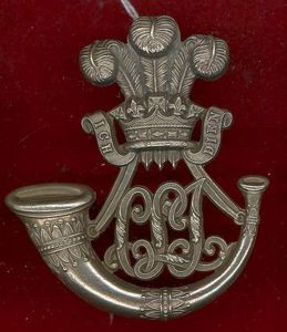 Ceylon Light Infantry Victorian OR's helmet plate