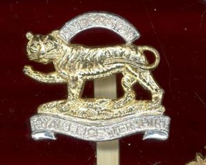 Royal Leicestershire Regt staybright beret badge