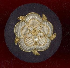 Coldstream Guards SNCO embroidered shoulder badge