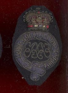 Grenadier Guards SNCO embroidered shoulder badge