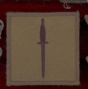 Royal Marines Commando Trained cloth arm badge