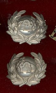 Volunteer Bn. The Border Regt Victorian OR's collar badges