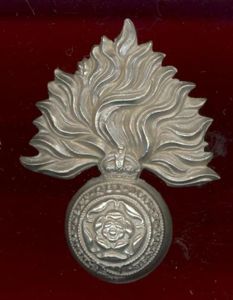 VB Royal Fusiliers City of London Regt. Edwardian OR's cap …