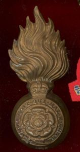 Royal Fusiliers City of London Regt. Edwardian OR's fur-cap grenade …