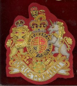 Brigade of Guards post 1953 RSM's rank badge.