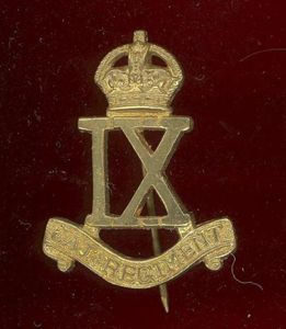 Indian Army 9th Jat Regiment pagri badge