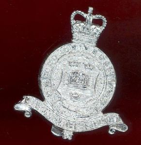 Oxford University OTC staybright cap badge