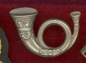 19th (Bloomsbury) Middlesex Rifle Volunteers Victorian Officer s pouch ornament …