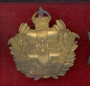 The Lincolnshire Yeomanry OR's cap badge