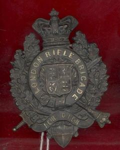 1st City of London Volunteer Rifle Brigade Victorian shoulder belt …