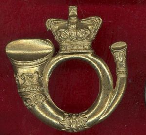 Rifle Volunteer Corps Victorian Pouch badge