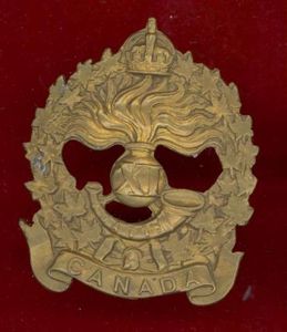 Canadian 11th Saskatchewan Bn. WW1 CEF cap badge