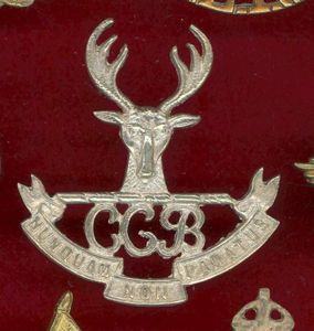 Ceylon Cadet Battalion cap badge
