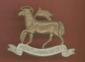 The Queen's Royal West Surreys Victorian cap badge