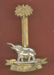 British Colonial Gold Coast Territorial Force Pagri badge