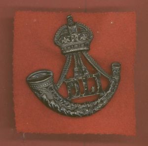 6th Battn. Durham Light Infantry cap badge