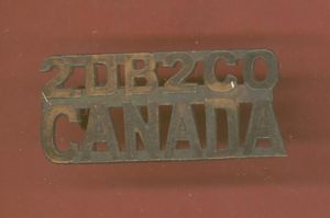 Canadian 1.DBNB 2nd Depot Bn. 2nd Central Ontario Regiment WW1 …