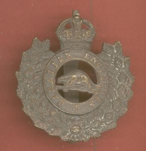 WW1 Canadian Engineers CEF cap badge