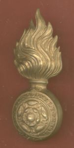 Royal Fusiliers City of London Regt. Victorian OR's fur-cap grenade …